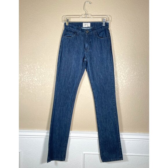 Current / Elliot Women's The Stove Pipe Straight Leg Jeans in Utility Rinse - Picture 3 of 11